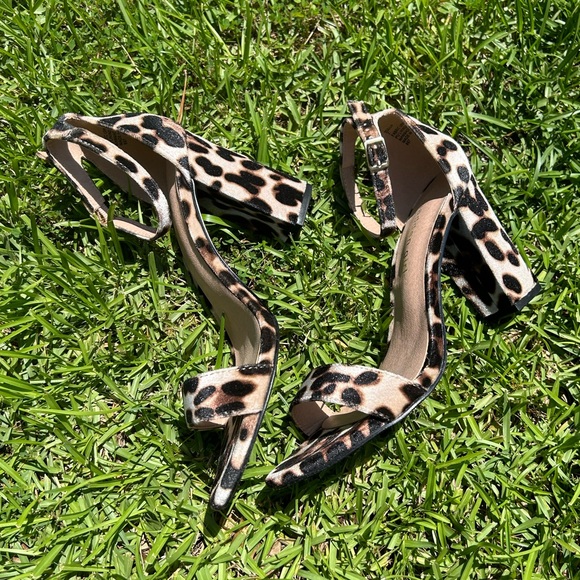 Madden Girl Leopard Print Heels - Picture 9 of 12